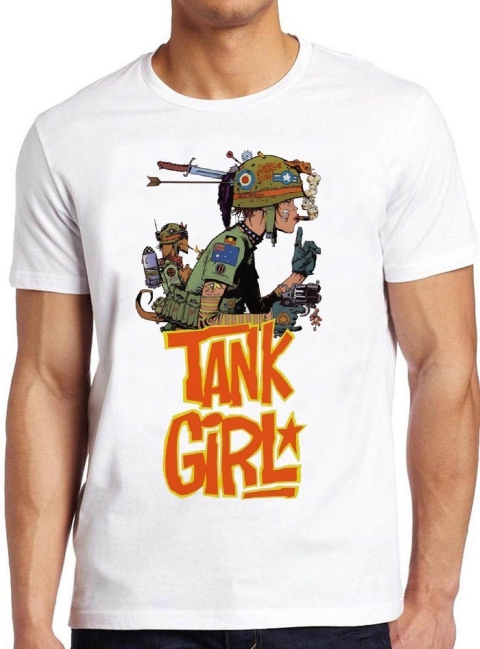 Tank Girl T Shirt B166 Charlie Don’t Surf Retro Cool Top Tee